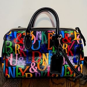 Dooney & Bourke Rainbow Letter Large Purse